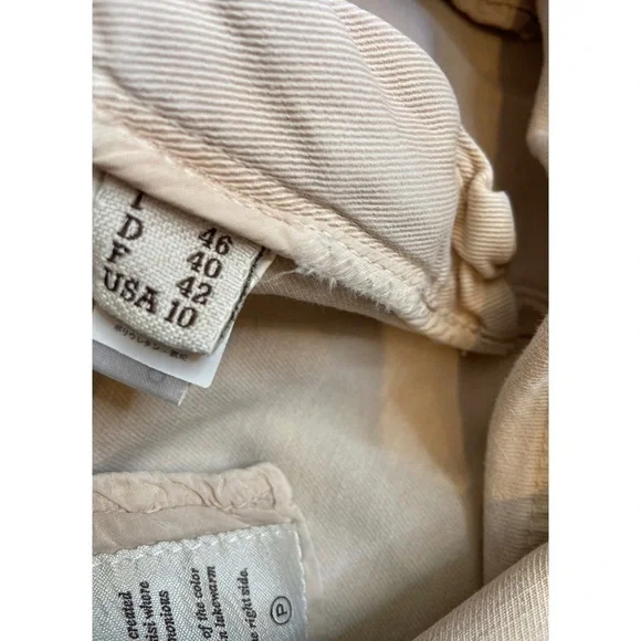 Brunello Cucinelli Light Pink Straight Leg Denim Pants Size 10 - Picture 8 of 9